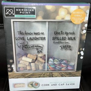 Meridian Point Mercantile Cork & Cap Saver home decor NIB NEW
